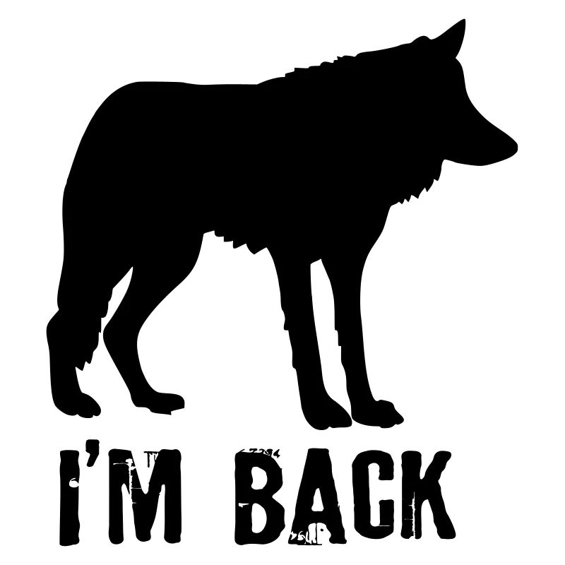 Loups de loups allemands de conservation de la nature