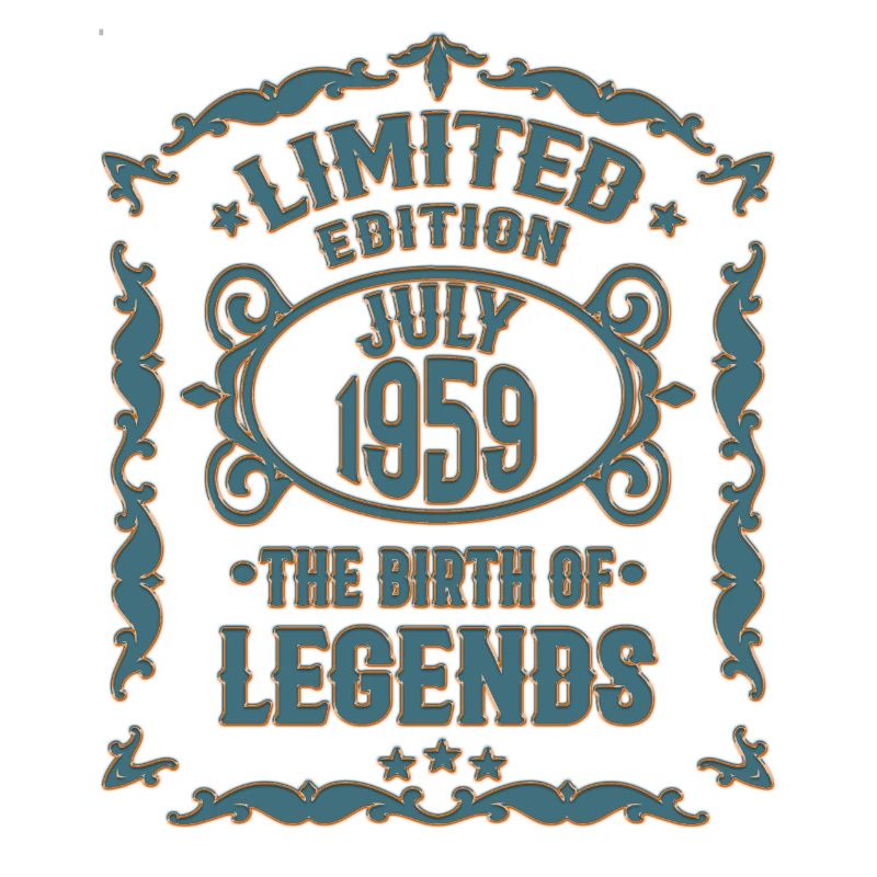 60. Geburtstag July 1959 - Lustiges Geschenk