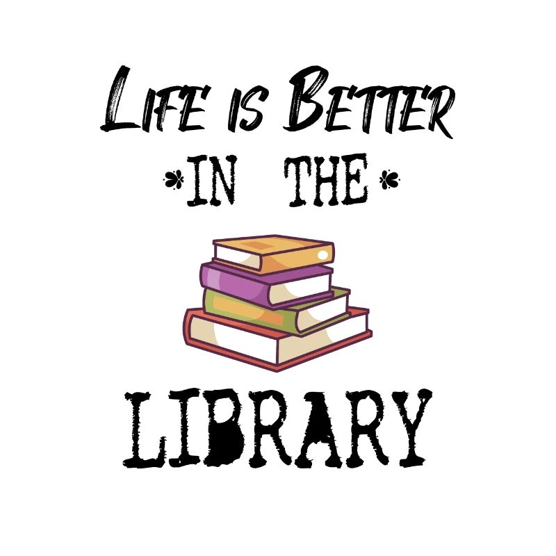 BOOK READER / BOOK FAN: Life In Library