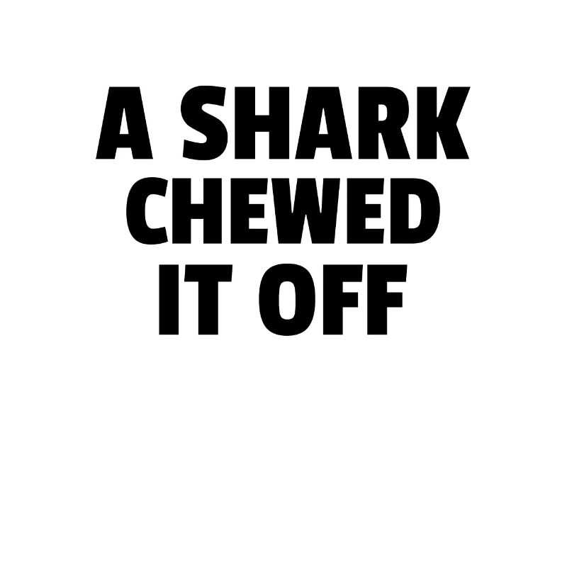 AMPUTEE : A shark chewed it off