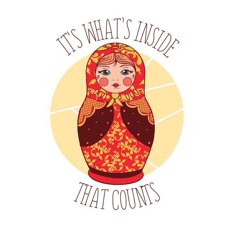 Beauté russe matriochka babushka