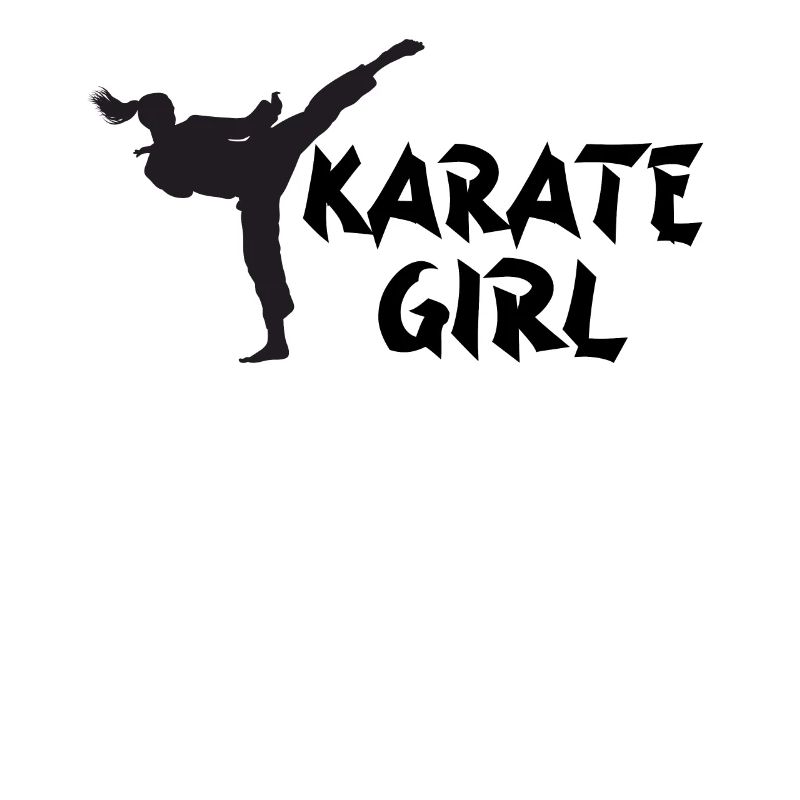 Fille de karaté