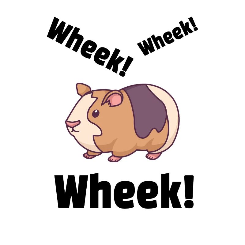 GUINÉE PIG GUINÉE: Wheek! Wheek!