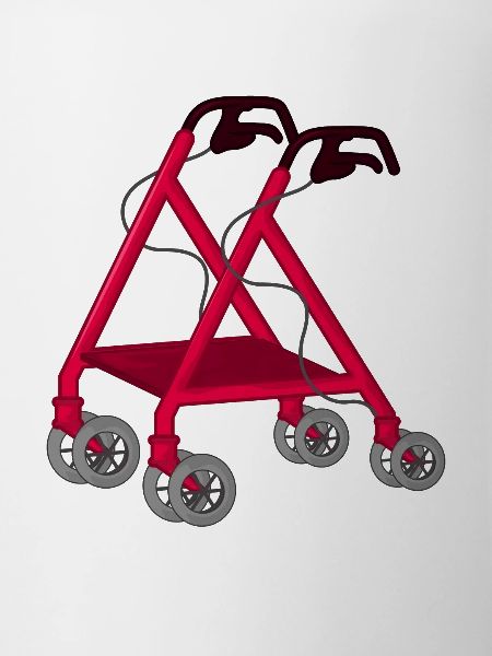 Rollator Walking Aid
