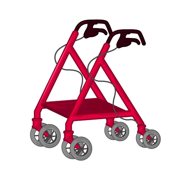 Rollator Walking Aid