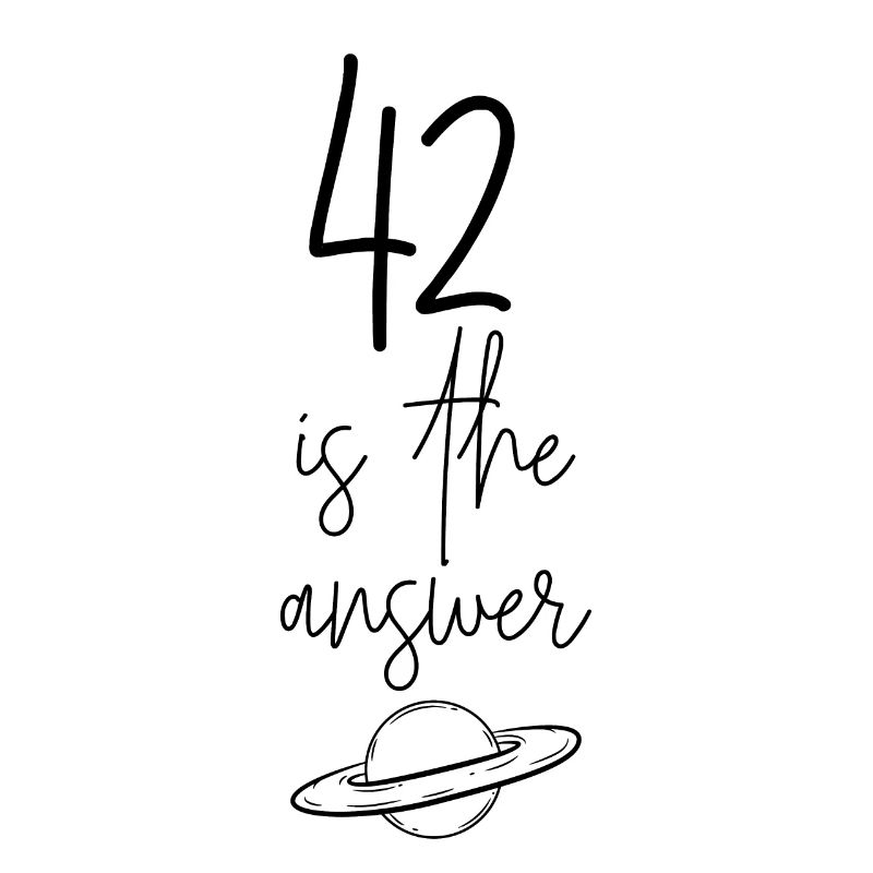 42 est la réponse