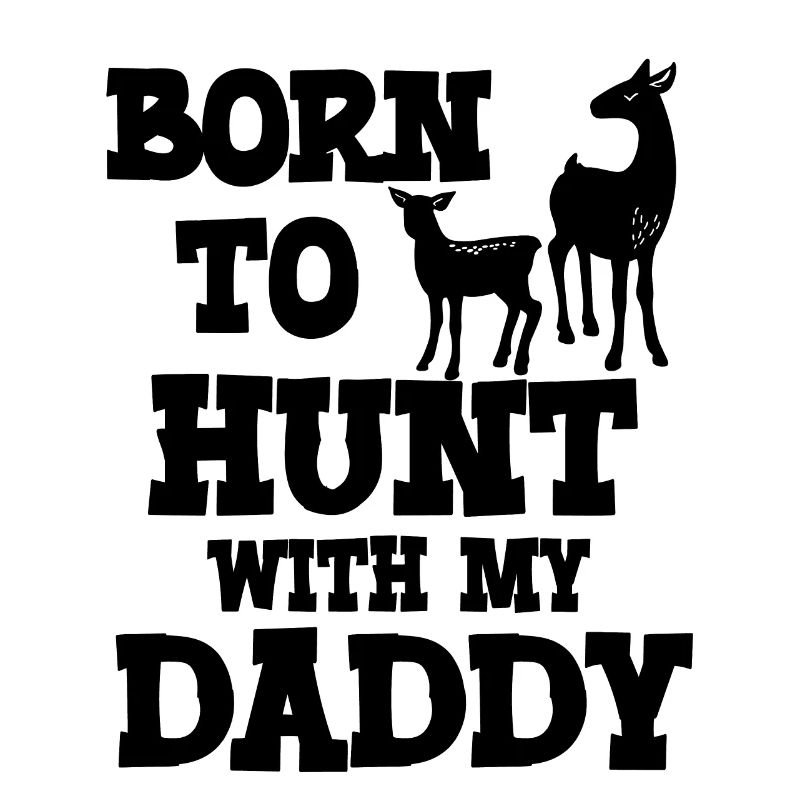 Né pour aller chasser avec papa Jeunes chasseurs