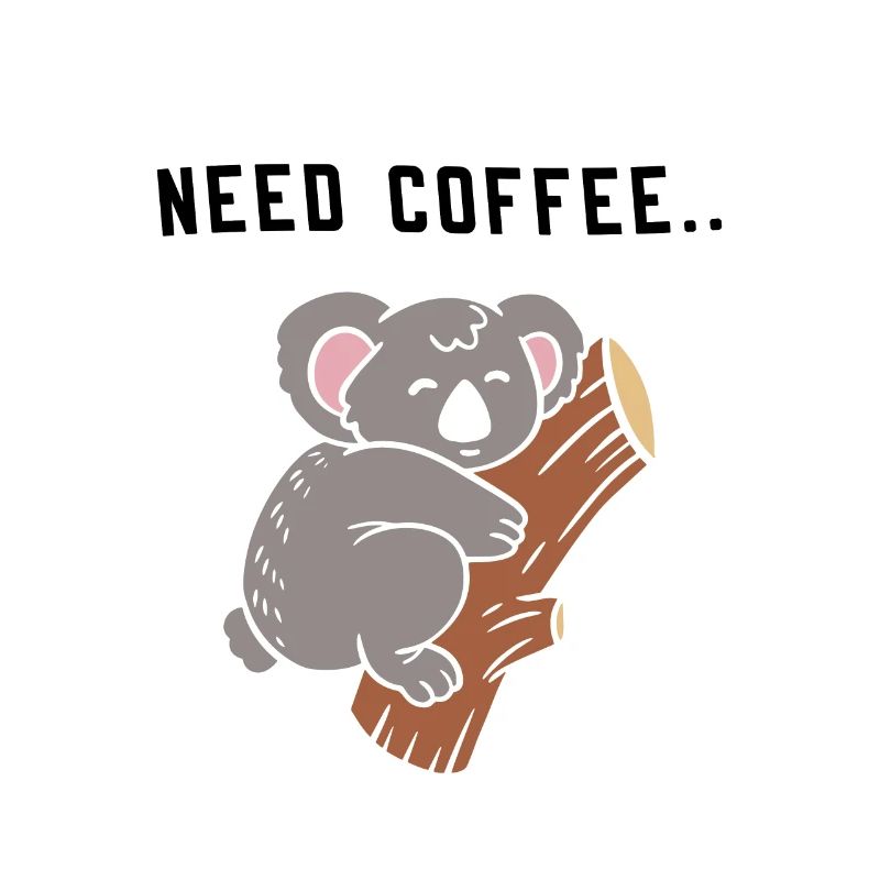 Kaffee Spruch Koalabär