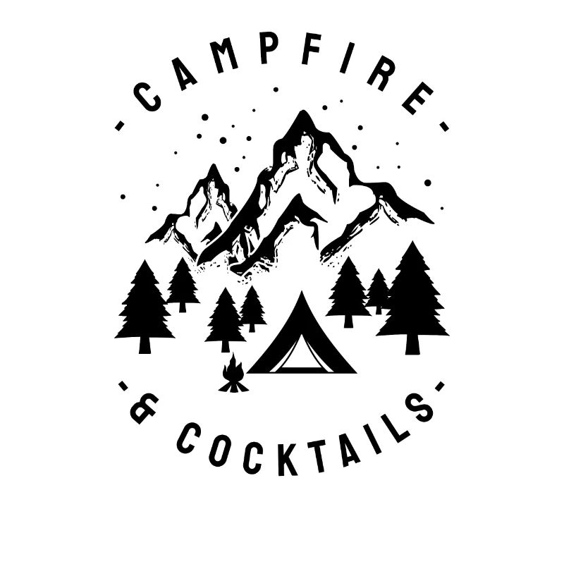 Feux de camp et cocktails