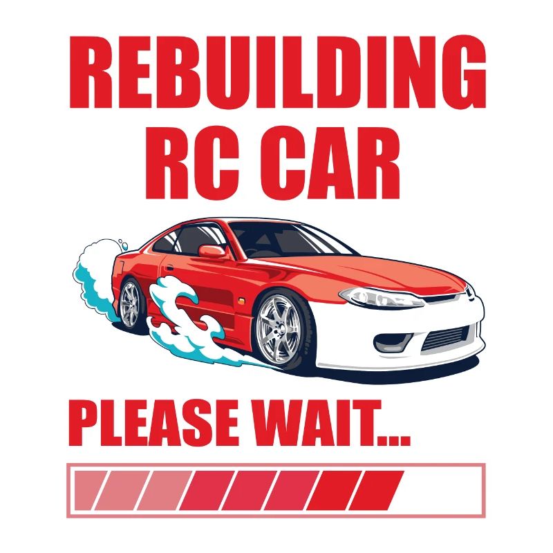 RC Auto Hobby Spruch Ferngestuertes Auto