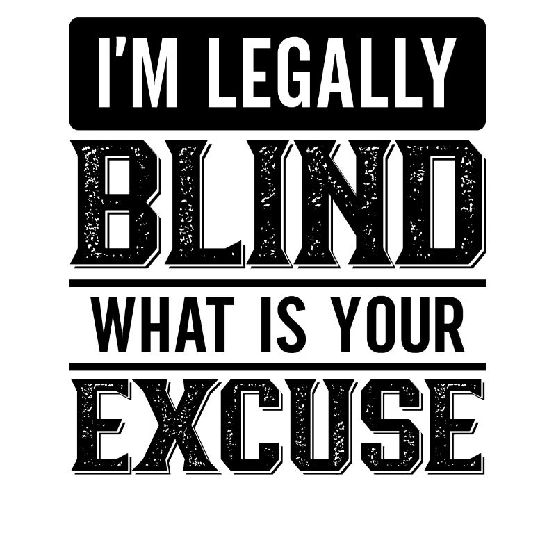 Blindness consciousness Blind by law