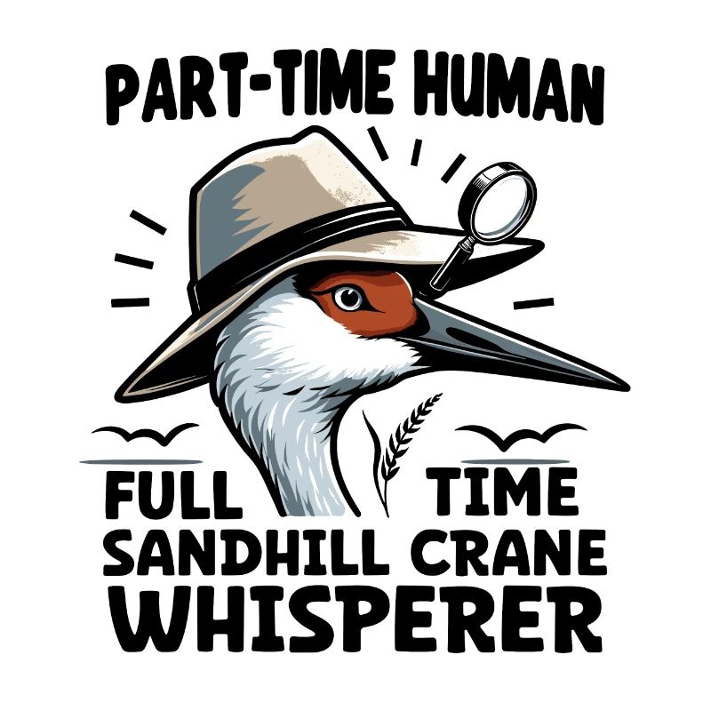 Sandhill Crane Lovers Bird Watching