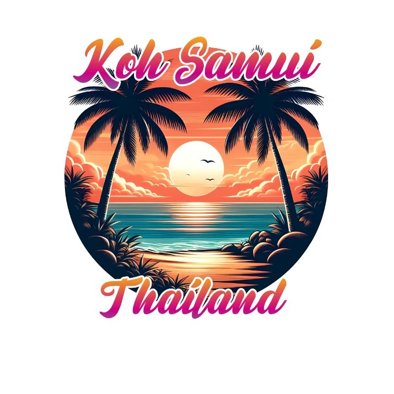 Coucher de soleil sur Koh Samui