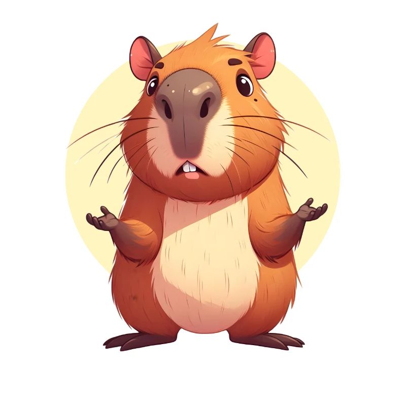 Confused Capybara