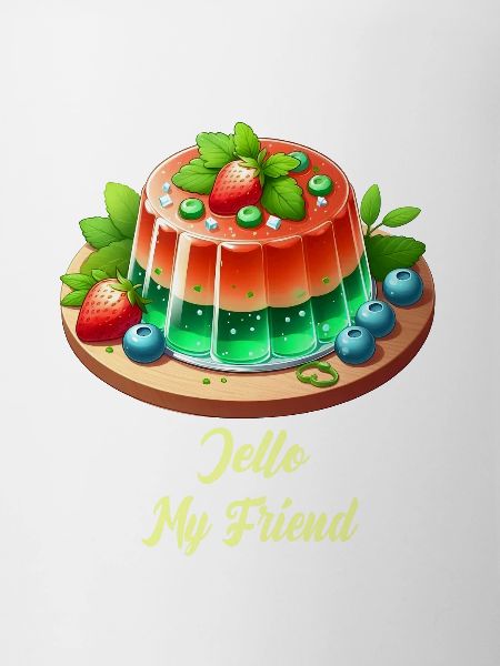 Jello My Friend Pudding