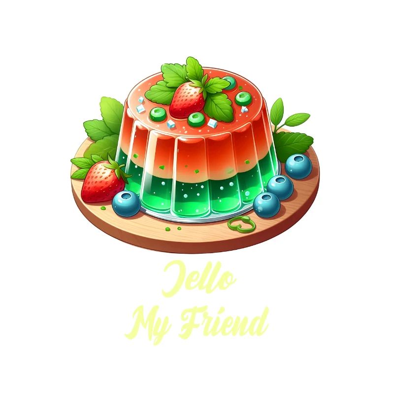 Jello My Friend Pudding