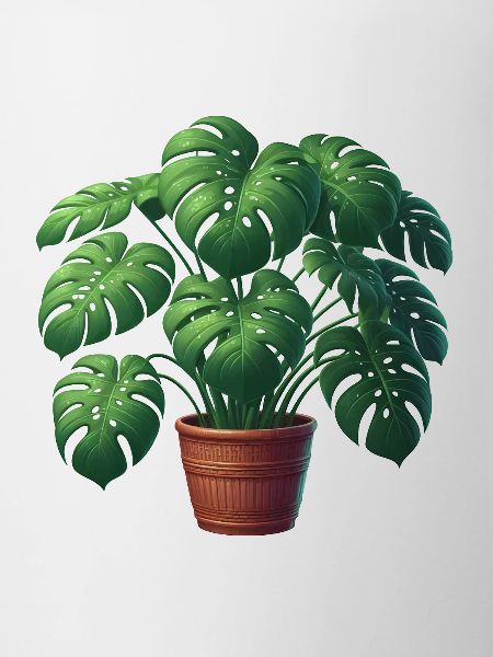 Wunderschöne Monstera Pflanze