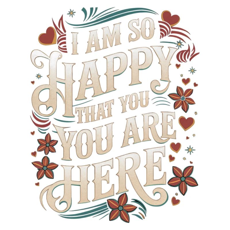I Am So Happy That You Are Here 5