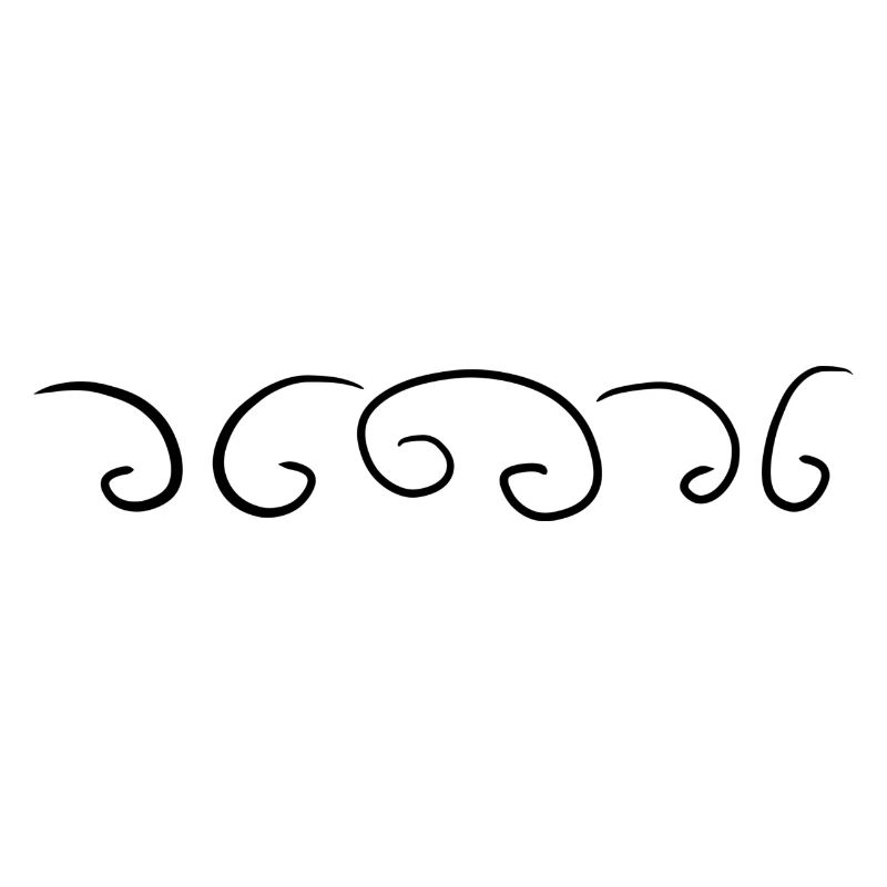 symbole kurvig linie muster einfach