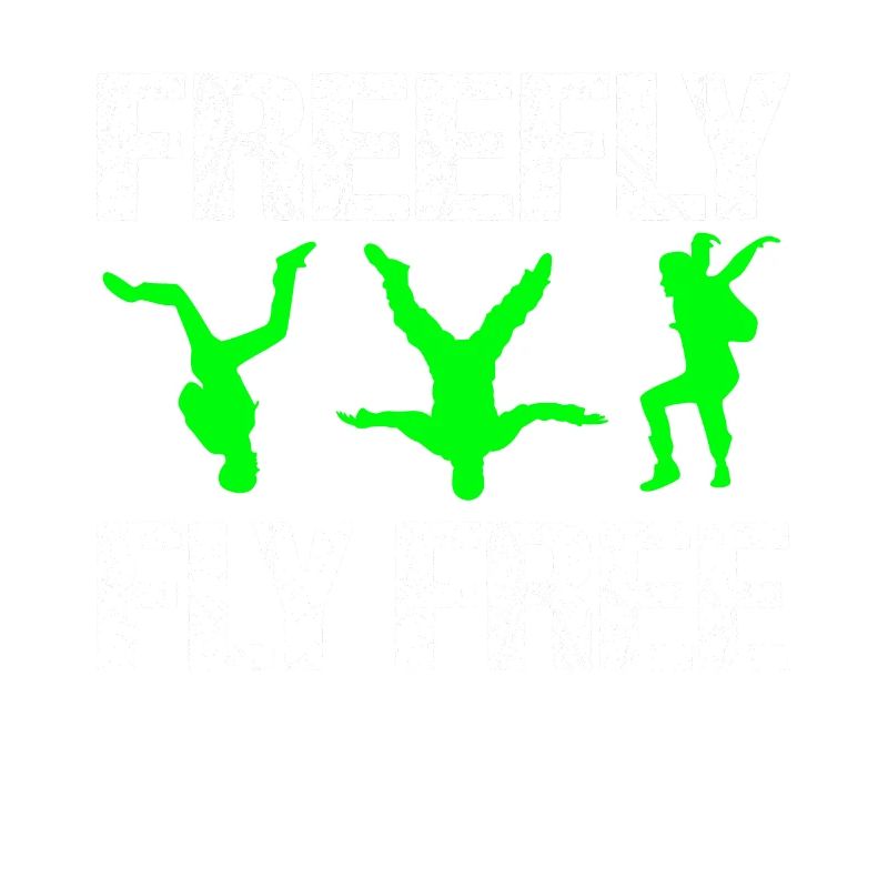 Skydive freefly, parachute, parachutiste