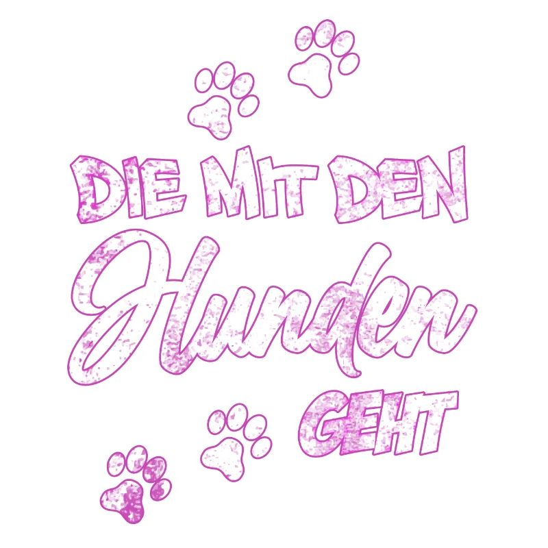 Die mit den Hunden geht | Hundebesitzerin Geschenk