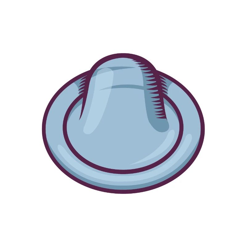 Condom bleu