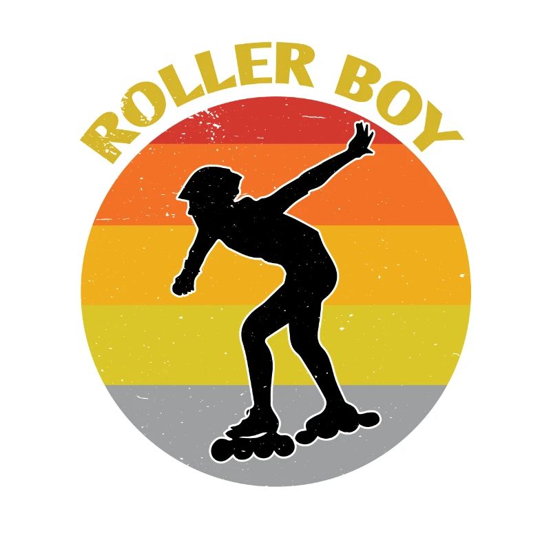 Roller Boy Retro Roller Skates Inline Skating Skat