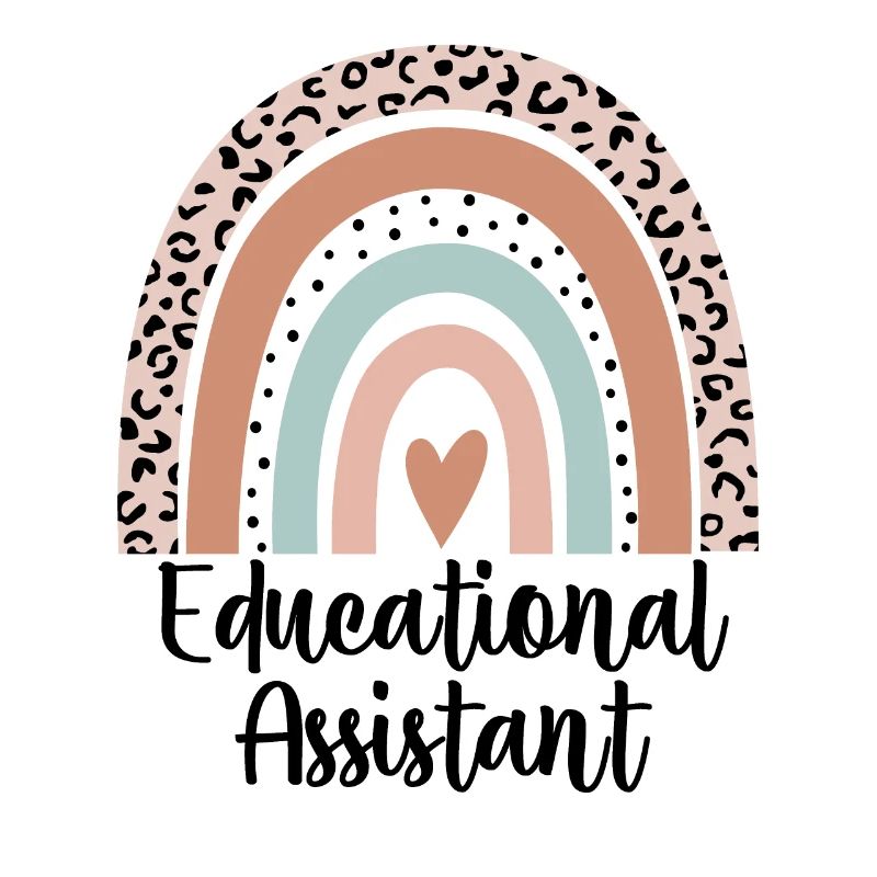 Educational Assistant Rainbow Leopard Teacher
