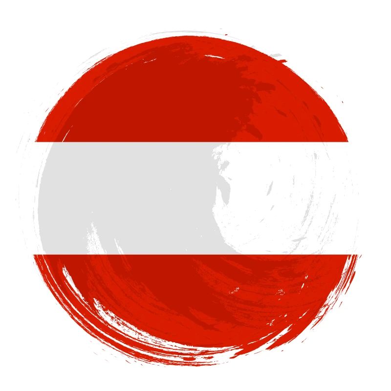 Austria Flag Austria Austrian Flag AT