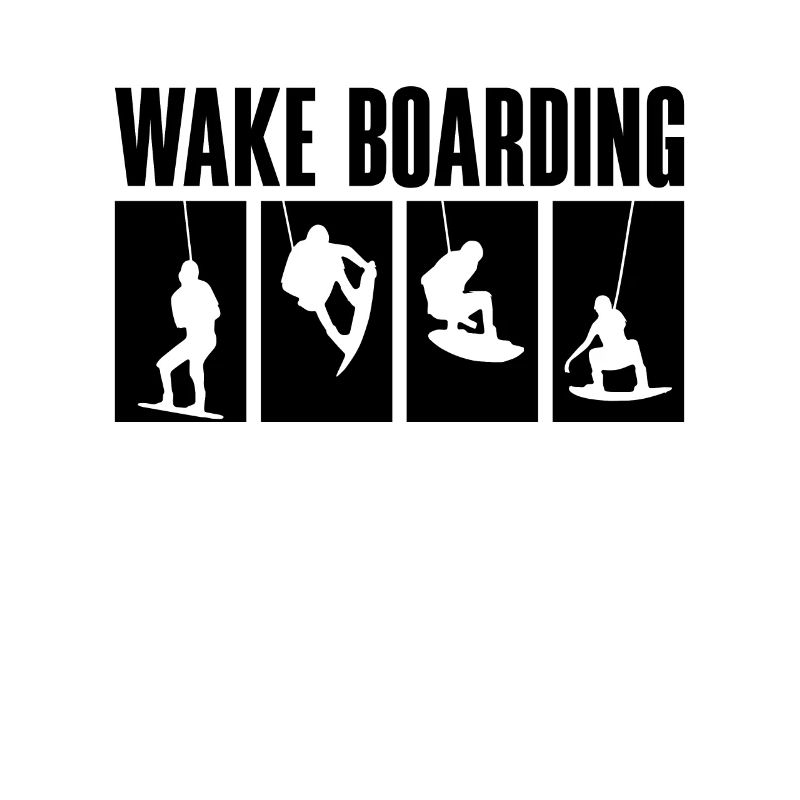 Wakeboard Wakeboarder Wakeboarding Idée Cadeau
