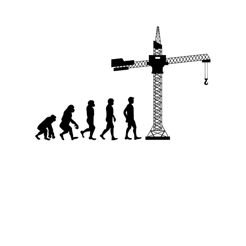 Travailleur de la construction Grue Opérateur Grutier Idée cadeau