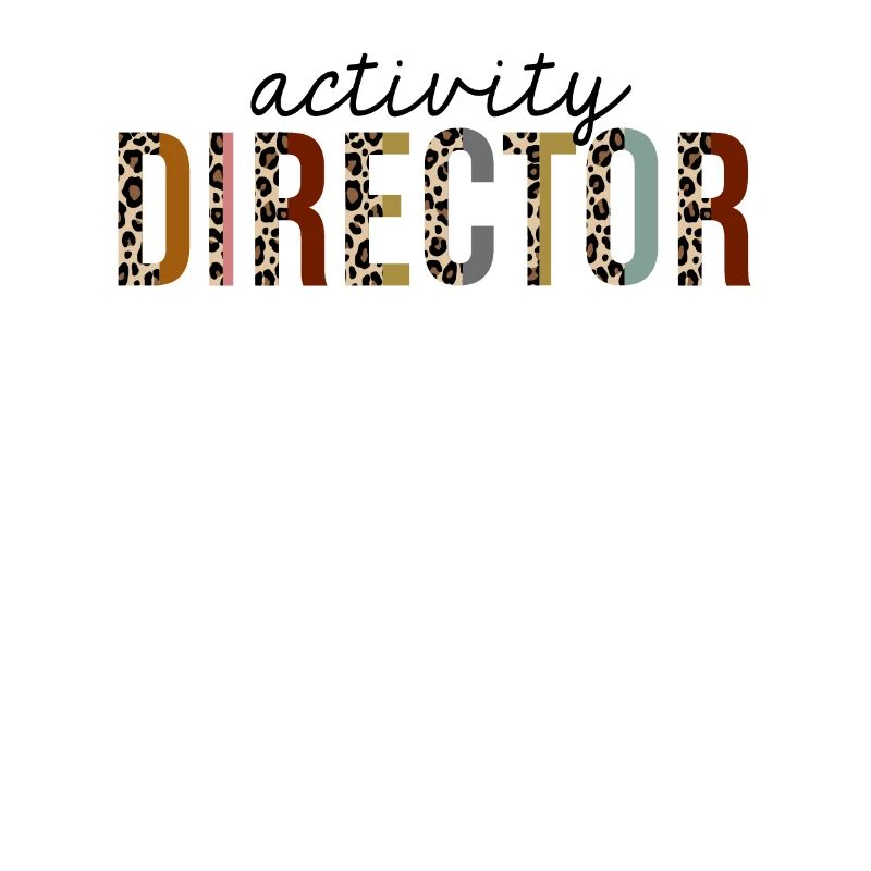 Activity Director Leopard Print Lustig