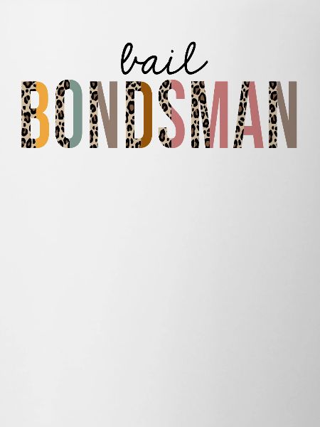 Bail Bondsman Leopard Print Funny