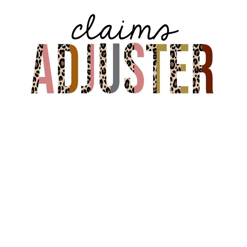 Claims Adjuster Leopard Print Funny