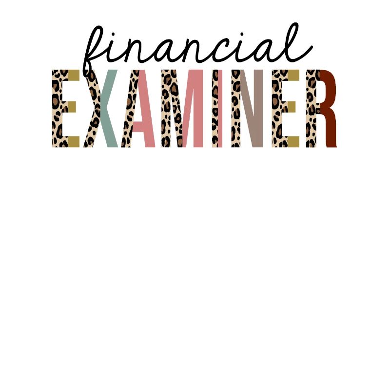 Financial Examiner Leopard Print Funny