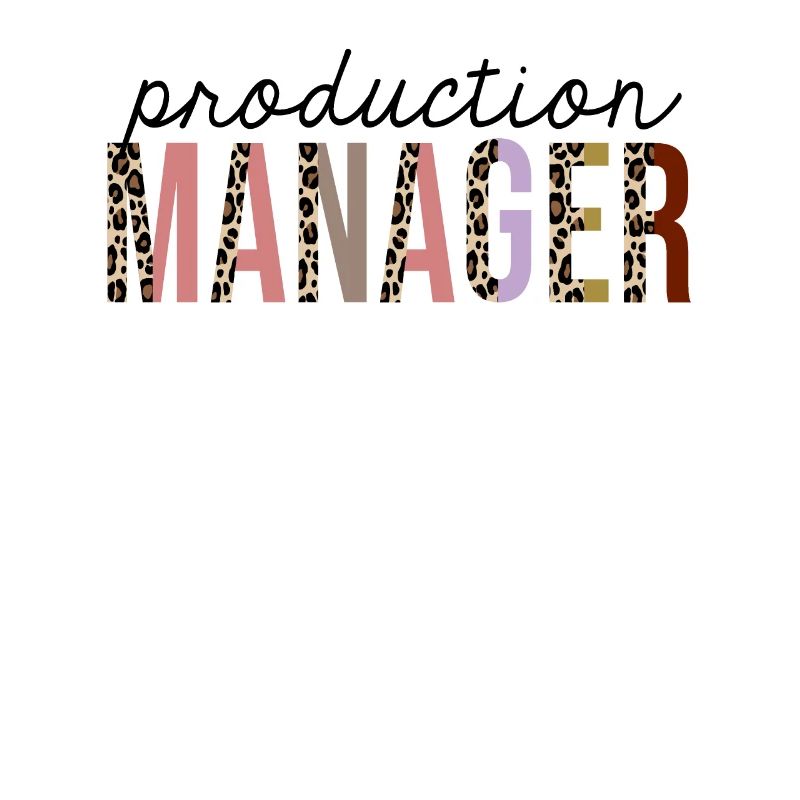 Directeur de production Leopard Print Funny