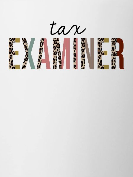 Tax Examiner Leopard Print Funny