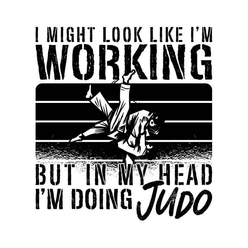 Judo I Might Look Like Fighter Training Karate