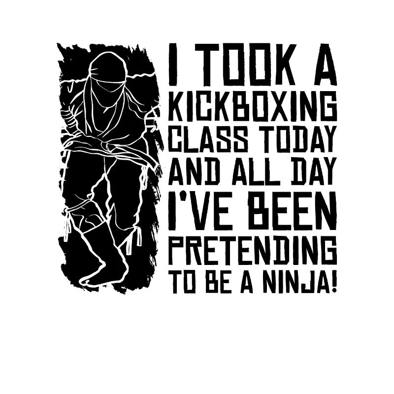 Kickboxer J’ai pris un cours de kickboxing Boxing Fighter