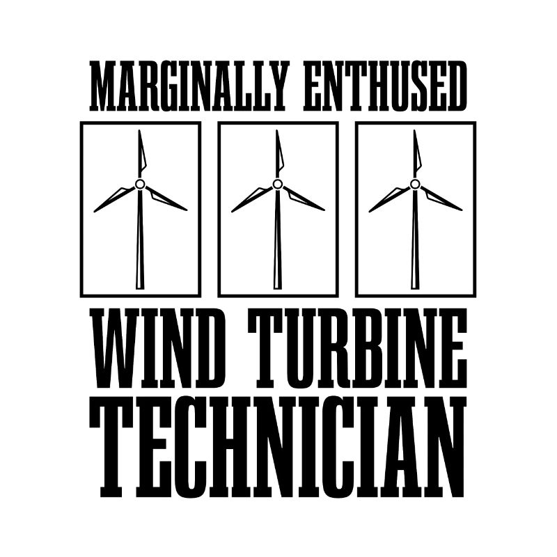 Technicien d’éoliennes marginalement enthousiaste