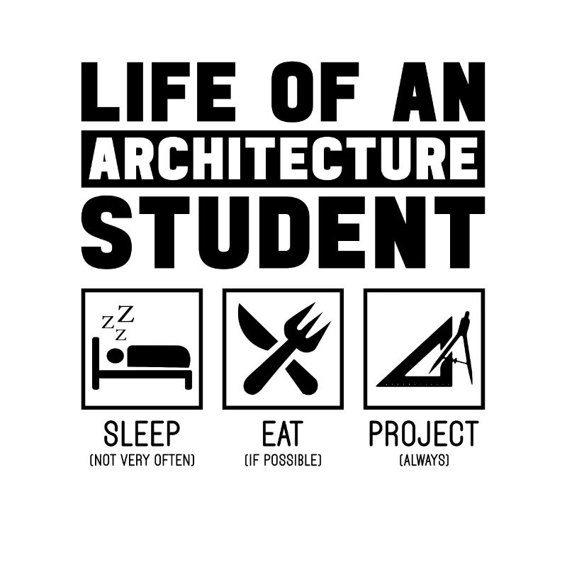 Vie professionnelle d’architecte d’un étudiant en architecture
