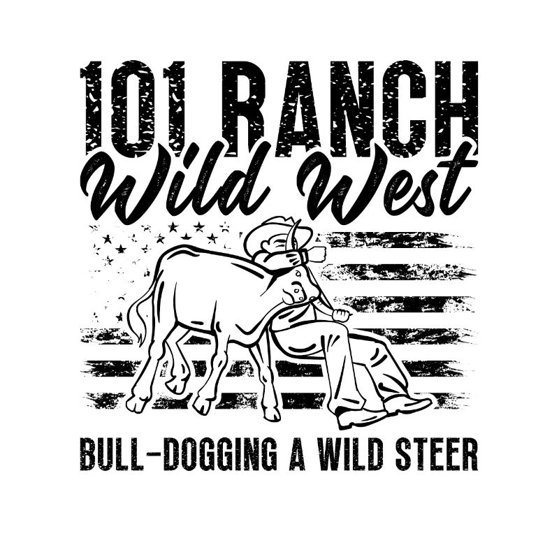 101 Ranch Wild West Tie Down Roping Steer Wrestler