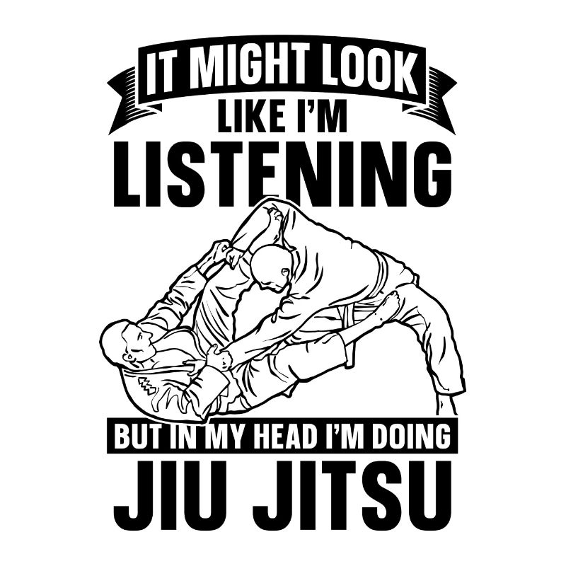 It Might Look Jiu Jitsu Combat Fighting Fighter