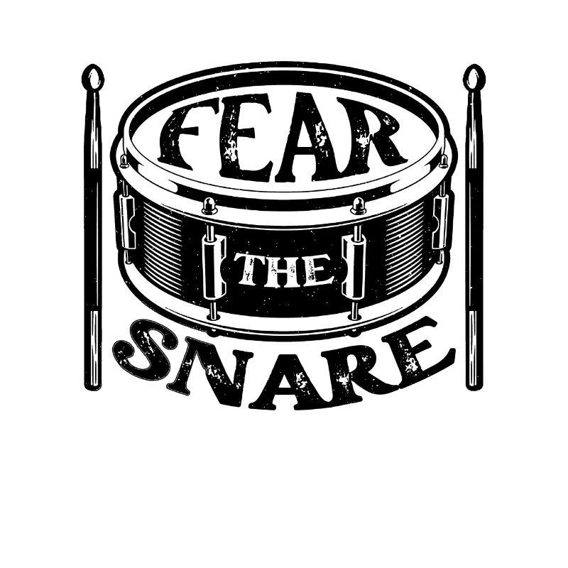 Fear The Snare Snare Drum Marching Band Drummer