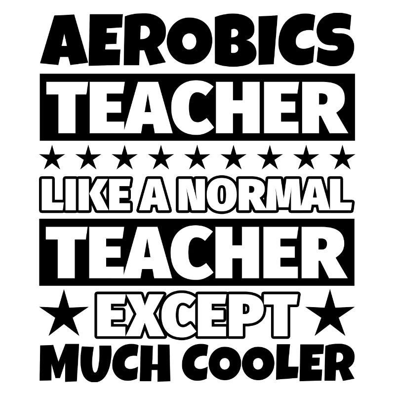 Aerobic Lehrer Geschenk