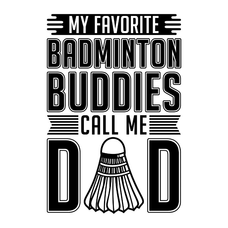 Mes copains de badminton préférés Shuttlecock Player