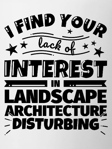 Landscape architecture fun gift