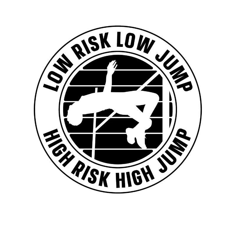 Low Risk Low Jump High Retro Shot Put High Jumper