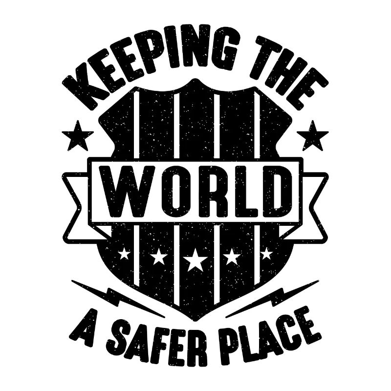 Keeping The World Thin Silver Corrections Officers