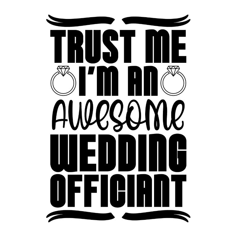 Trust Me I'm An Awesome Pastor Wedding Officiant